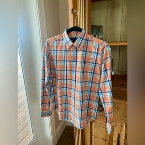 Ralph Lauren Sport plaid cotton button down shirt, boys size S (8)